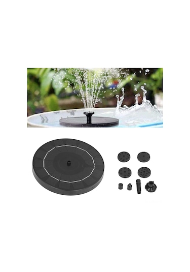 Hangfox Güneş Enerjili Sünger Makyası - 2.5w 7v Abs Malzeme, Tıkanma Engelleme Filtre, Çeşitli Başlıklı, Havuz Ve Bahçe Dekorasyonu Model 675