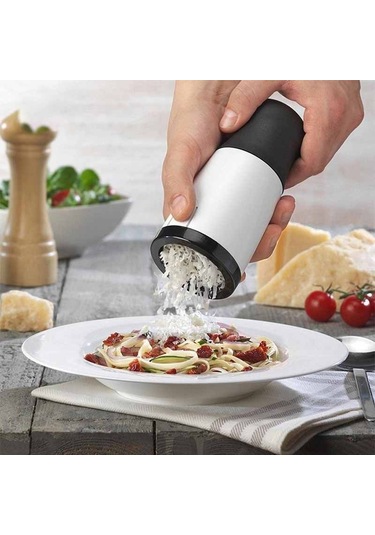 Jian Fan Pişirme Aletleri Paslanmazçelik Peyniröğütücü Beyaz - Siyah