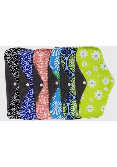 Yvonne Kadın Hijyenik Elyaf Su Geçirmez Regl Pedi Yıkanabilir Yeniden Kullanılabilir