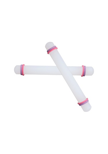 Ximistore9 2 Adet Plastik Hamur Silme Çubuğu, Anti Yapışkan Yüzeyli, Dayanıklı, Pastane Ve Tatlı Pişirme Aracı Diğer