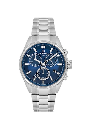 Hislon Masterwork Ms207s-11ss Çizilmez Safir Cam Erkek Kol Saati Çok Renkli