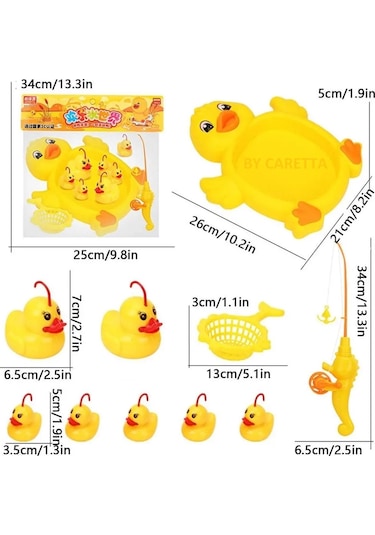 Mıknatıslı Olta İle Havuzlu Ördek Tutma Oyunu