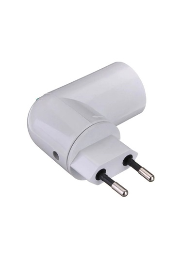 Kosona Beyaz Ateş Engelleme Pbt Pp'den E27'a Led Ampul Bağıcı Dönüştürücü Uyumlu Tutucu Beyaz