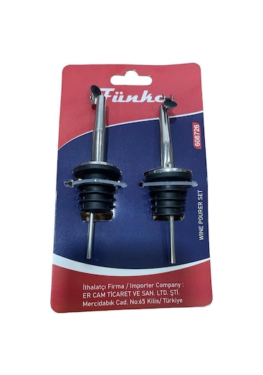 Fünke Çelik Akıtıcı 2'li Kapaklı 087265 Diğer