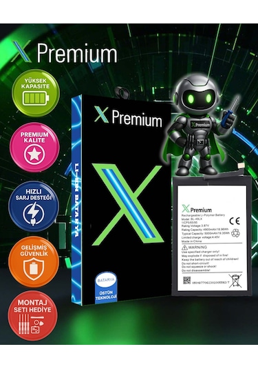 Xpremium Infinix Hot 20 Bl-49lx Batarya 5000 Mah Süper Yüksek Kapasiteli Güçlendirilmiş Pil