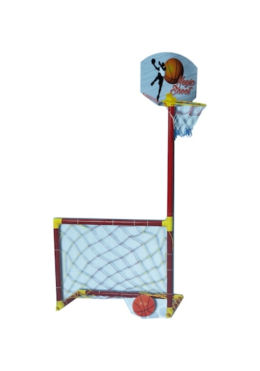 Oyuncak Futbol Kalesi Basketbol Potası Set