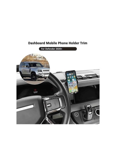 Yifomall "land Rover Defender 90/110 2020-2022 İçin Sağlam Alüminyum Telefon Tutucu - Çok Amaçlı"