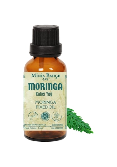 Minia Bahçe Soğuk Sıkım %100 Saf Moringa Yağı 10 ML