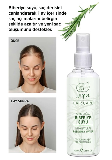 Biberiye Suyu Dökülme Karşıtı Saç Bakım Toniği