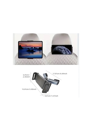Araç Koltuk Arkası Tablet Tutucu, Telefon Tutucu, Tablet/telefon Tutucu Lisinya Diğer