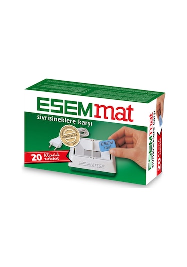 Esemmat Sivrisinek Kovucu Klasik 20 Tablet