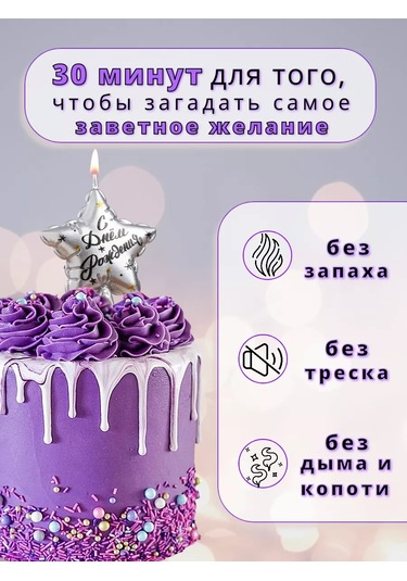 Medvezataodi Gümüş Pasta Mumları, Süsleme Ve Dekor İçin 180671281 Diğer