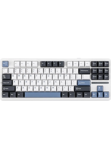 Aula F87 Mekanik Rgb Tkl Gray Switch Kablosuz Makrolu Hot Swap Klavye