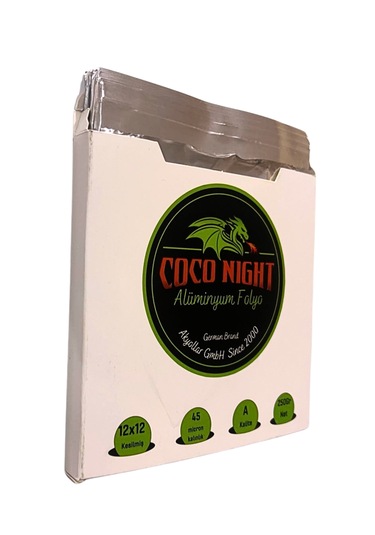 45 Mikron 250gr Kesilmiş Hazır Nargile Folyosu Nargile Kömürü