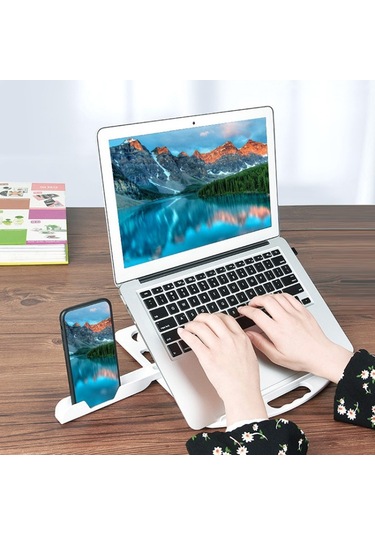 Dizüstü Bilgisayarlar İçin Genel Amaçlı Isı Dağılımı, Stil: Döndürme İle Cep Telefonu Tutucu İle Black