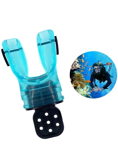 Dolıty Tüplü Dalış Yüzme Lokması Ağızlık Yeşil