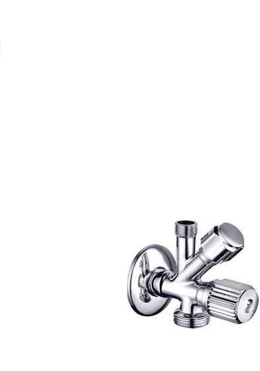 Çatallı Musluk (Teflon Bant) B0304WM102T Krom