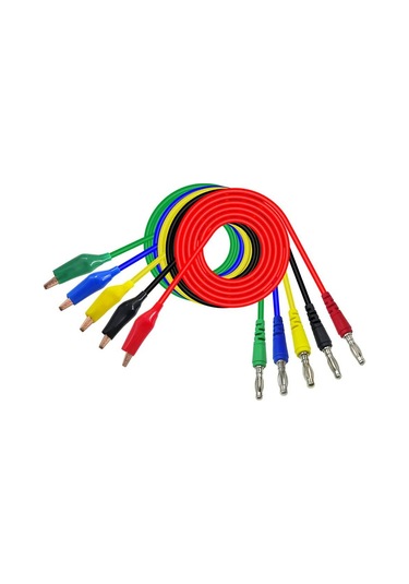 Banana - Krokodil - Test Kablosu - Kaliteli - 5 Adet