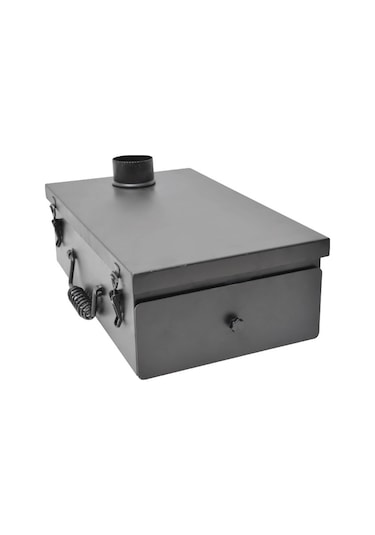 Nurgaz Katlanır Çadır Kamp Sobası NG C066 Siyah