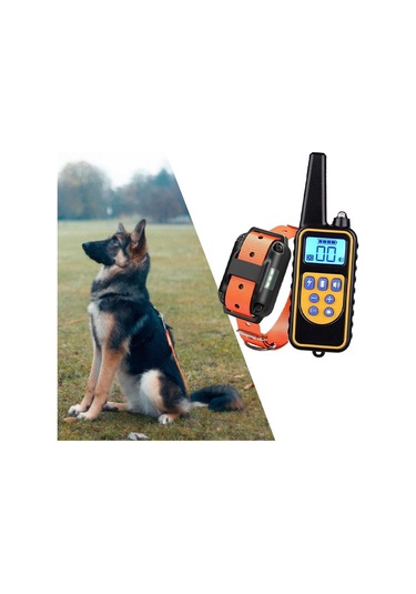 Suntek Köpek Eğitimi Şok Tasması Uzaktan 1-adet-turuncu