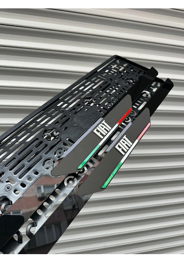 Vipplaka Fiat Uyumlu Ortası Mat Plakalık
