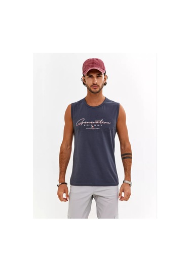 Coffa Spor Baskılı İç Giyim Atleti 147130729 Grafit