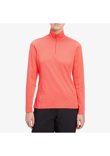 Mc Kinley Hero Iı Half Zip Uzun Kollu Kadın Turuncu Üst 426698 Turuncu