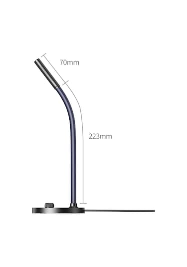 Ugreen Standlı Masaüstü Bilgisayar Usb Mikrofon, Siyah, 90416