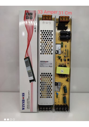 12v-33a-400w-ıp20 Ultra Slim Trafo 5332