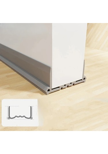 Dashanshop Gri 1 Adet Ayarlanabilir Kapı Altı Contası, Vinil Yalıtım Ve Ses Geçirmez Şerit Diğer