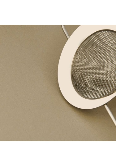 Metaltex Victoria Çay Süzgeci - Gri - 8 Cm Gri