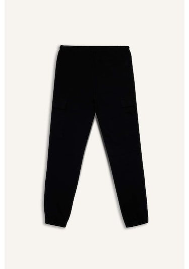 Defacto Regular Fit Beli Bağcıklı Kargo Cepli Jogger Pantolon F4681AX25AU