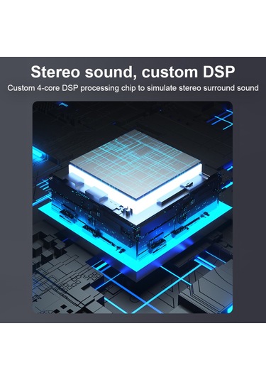 Skycıty Kablosuz Bluetooth Hoparlör, Çift Mikrofonlu