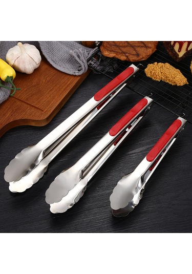 Xiyyadms 22cm Çelik Gıda Kırpıcı, Isıya Dayanıklı, Anti Kayma, Barbekü, Bufet, Steak İçin Ev Ofis Mutfak Gereci Diğer