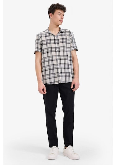 Defacto Jogger Fit Dar Paça Pamuklu Pantolon Z6475az25aubk81 Siyah