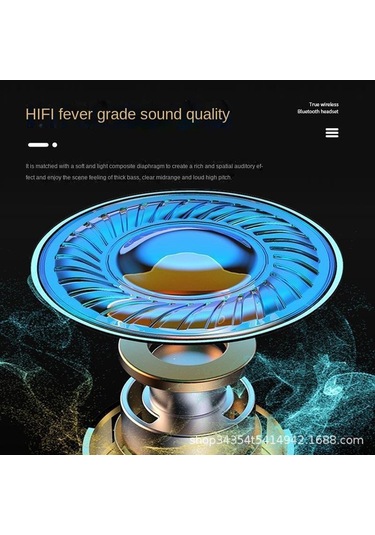 Bluetooth Kulaklık Tws5.3 Ayna Büyük Ekran Akıllı Dijital Ekran Spor Kulak İçi Kulaklıklar