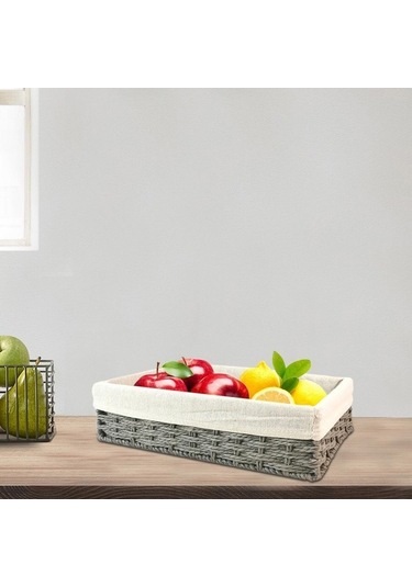 Maoyaya Suntek M Beden Gri Ekmek Sepeti - Pratik Ve Şık Saklama Çözümü Gri