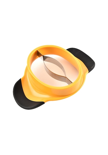 Sones 2 Adet Meyve Kesme Aleti Paslanmaz Çelik Mango Ayırıcı Sarı