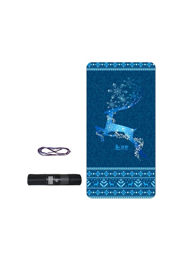 Tusi Yoga Matı Ve Pilates Minderi Geyik Desen