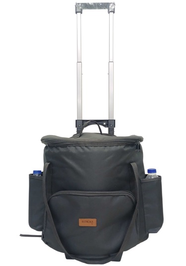 2 Kademeli Tekerlekli Çekcekli Sırt Termal Kurye, Pıknık Çantası