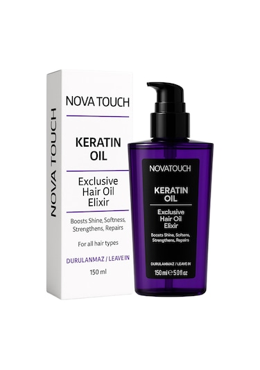 Aşırı Yıpranmış Saçlar İçin Keratin Bakım Yağı 150 Ml
