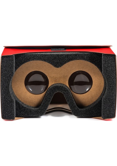 Devaso Nintendo Anahtarı Için Lcd/oled Vr Gözlük Oluklu Kağıt + Elastik Kumaş + Sünger Sanal Gerçeklik Gözlüğü