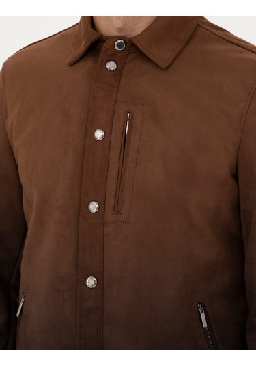 Pierre Cardin Erkek Kahverengi Deri Mont-kaban 50280331-400 Kahverengi