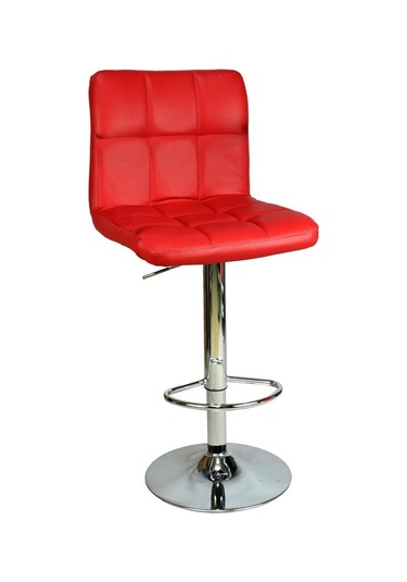 Bürocci Carla Bar Taburesi-Kırmızı-9503S0116 Çok Renkli