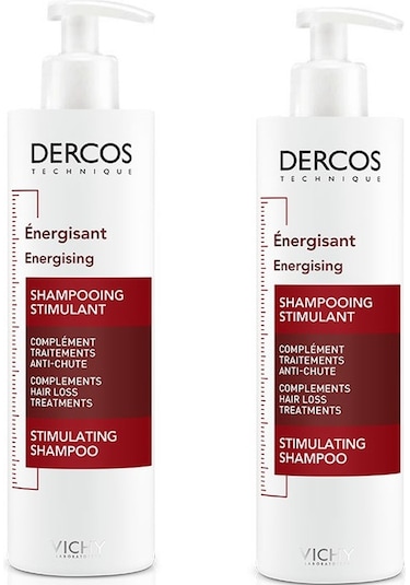 Vichy Dercos Energisant Saç Dökülmesine Karşı Şampuan 2 x 400 ML