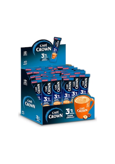 Cafe Crown 3'ü 1 Arada Fındıklı 18 Gram X 40 Adet Diğer