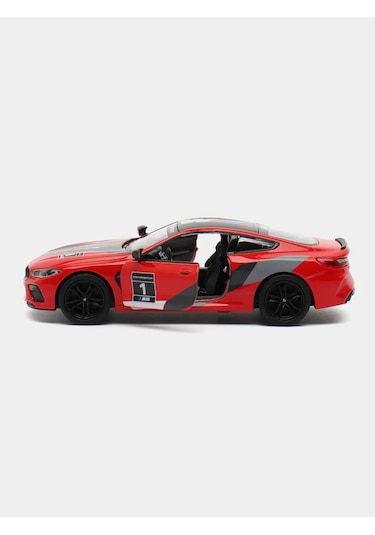 Kinsmart Bmw M8 Competition Coupe Livery Edition Kt5425df 1:38 Scale Model Lisanslı Kırmızı