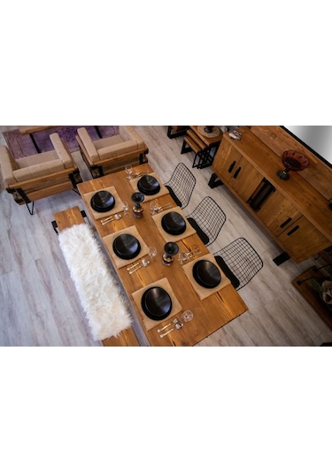 Ntconcept Ntconcept Masif Ağaç Loft Koltuk (353417912)