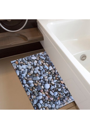 Shineyee Pvc Taş Desenli 3d Duvar Sticker - Suya Dayanıklı, Kolay Kurulum, Ev Dekorasyonu, Banyo/zemin Uygun Diğer