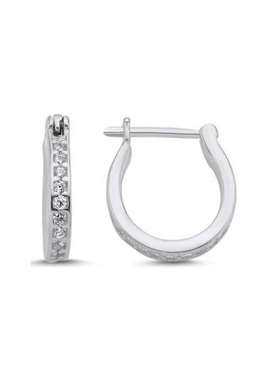 925 Ayar Gümüş Zirkon Taşlı & Tamtur Halka Küpe